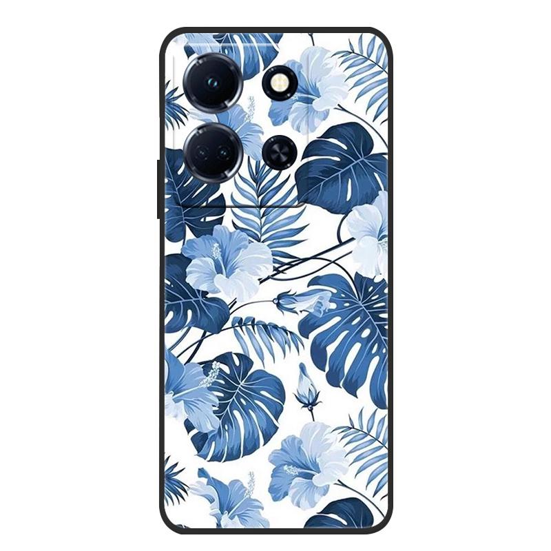 Schutzhülle aus weichem, mattem Silikon in Marmoroptik für Infinix Note 30 4G, passend für Infinix Note 30 Pro, 30i und 30 VIP – Rundumschutz
