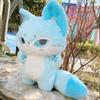 35cm Enthusiasm Wolf Plush Doll Gift Kawaii Emotion Wolf Stuffed Toys Plushies Doll Cute Wolf Toys For Girl Kawaii Room Decor