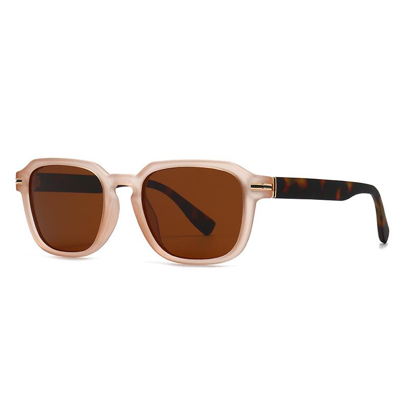 

Ins Popular Fashion High Quality Polarized Sunglasses Women Shades UV400 Retro Men Square Trending Rivets Sun Glasses