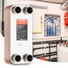 VEVOR Heat Exchanger, 5"x 12" 30 Plates Brazed Plate Heat Exchanger