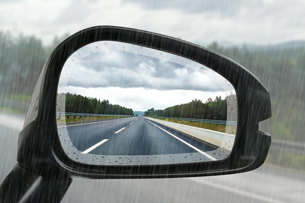 Of ClearView Made In Japan Hydrophilic Film for Door and Side Mirrors for Honda Vezel Protective Sheet Film for Scratch Prevention [Set 2] Anti-Fog