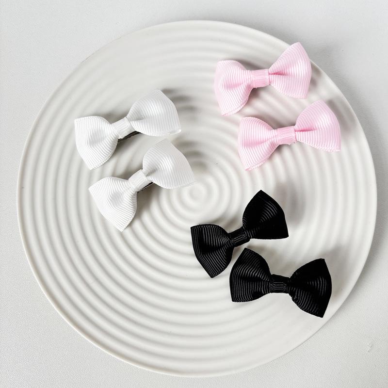 Forest Bow Hair Clip: Cute, Versatile Duckbill Heart Accessory