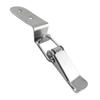 4pcs Steel Toggle Latches 90 Degree Box Lock Small Corner Hasp Multipurpose Latches Simple Installs for Cases & Cabinets