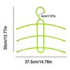 1pcs Multiple Shirt Hanger Holder Space Saving Plastic Non Slip Clothes Closet Organizer For Coat Jacket Pants Dress Scarf Dorm