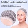 100/200/400PCS Disposable Hair Head Caps Non Woven Dustproof Cap Vacuum Packing Makeup Tool Breathable Shower Bathing Hats