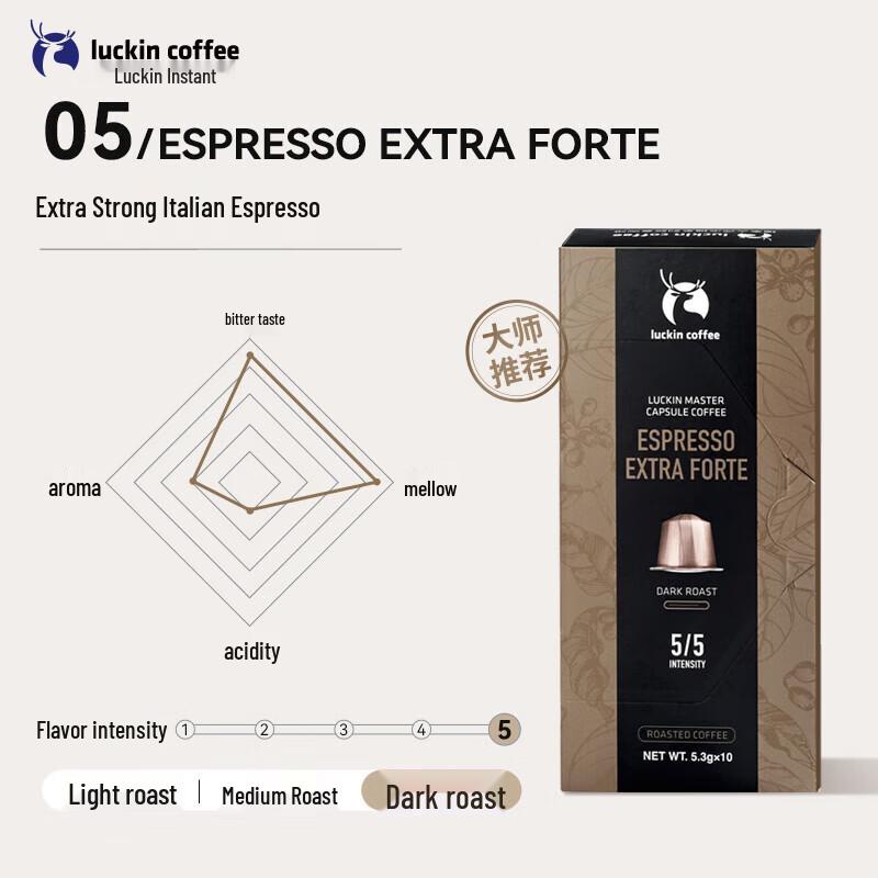 Luckin Coffee Nespresso Compatible Espresso Capsules