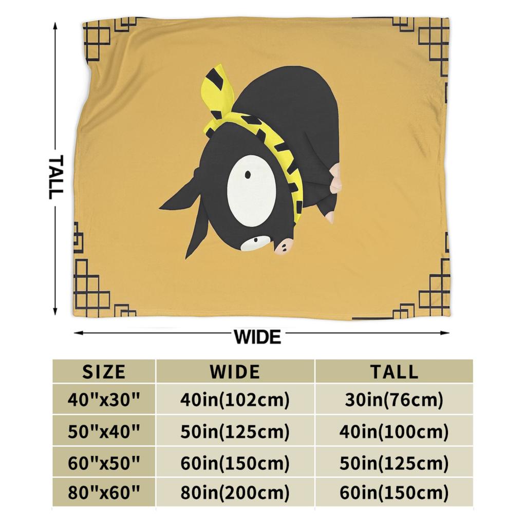 P-Chan Ranma 1/2 Manga Blankets Comedy Flannel Novelty Soft Throw Blanket for Bedding Lounge Autumn/Winter