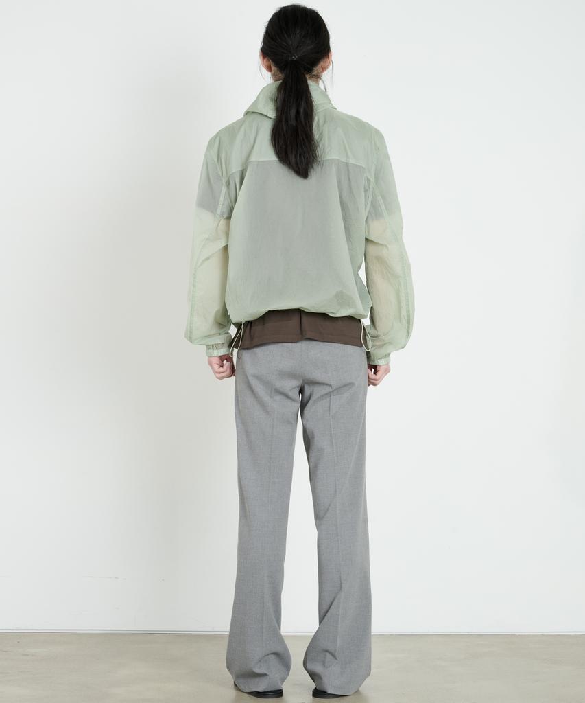 DUSTYWHITE Gray Semi-Bootcut Pants