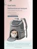 Portable Foldable Pet Backpack - Breathable, Wear-resistant Oxford Cloth for Cats and Dogs
