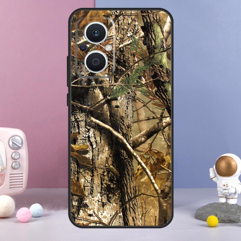 Camouflage Hunting Funda For OPPO Reno 13 F 11F 12F 14F 10 11 12 14 Pro 7 8 Lite OPPO Find X6 X5 X8 X9 Pro Case