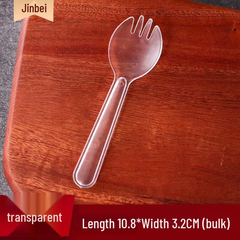 Disposable Plastic Cake & Dessert Utensil Set
