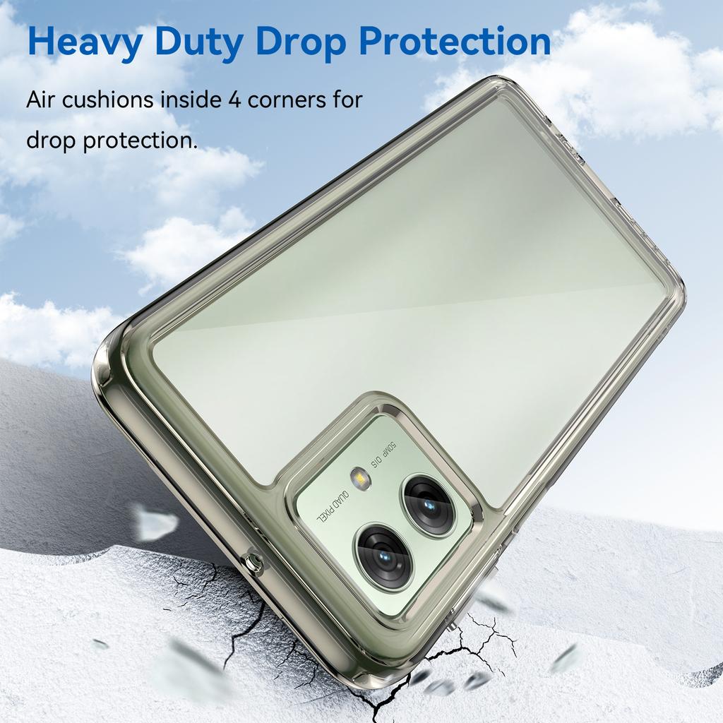 For Motorola Moto G54 5G TPU+Acrylic Case Clear Back Phone Cover