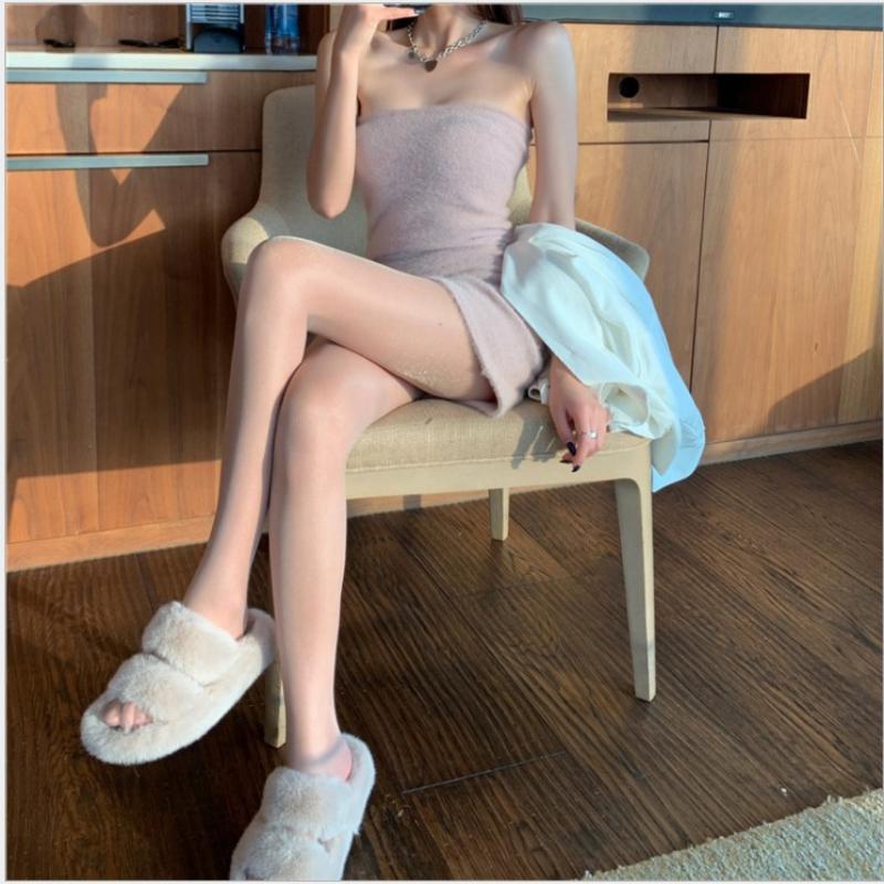 Glossy Glitter Pantyhose Women High Waist Elastic Smooth Stockings Night Clubwear Sex Tights Oil Shiny Pantyhose Goth Charming