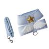 Cat Harness Leash Adjustable 4 Season Universal Cute Angel Wings Cat Vest Harness with 1.5m