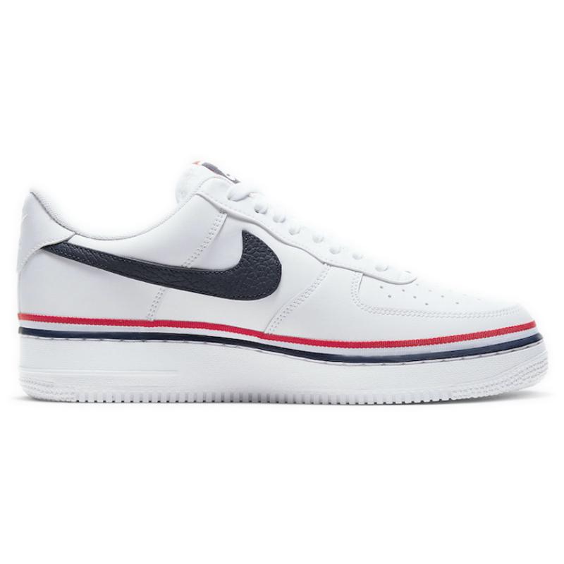Nike Air Force 1 Low LV8 Ribbon White Blue Sneakers CJ1377-100