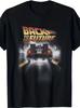 Back To the Future Marty McFly DeLorean Time Machine T-Shirt - Iconic 80s Movie