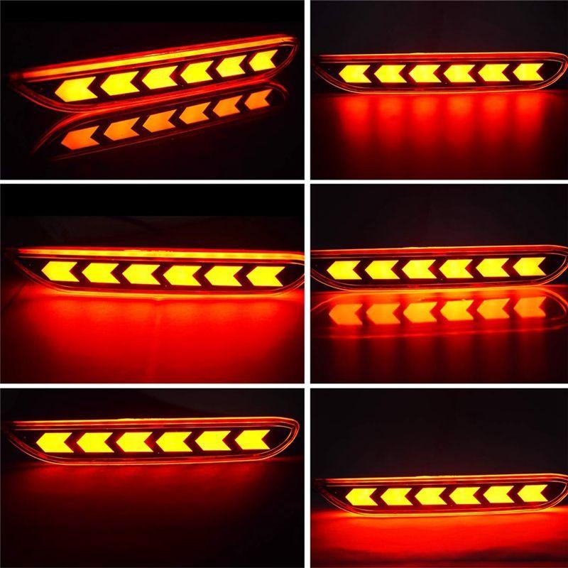 Rear Bumper Reflectors Light For Nissan Altima Sedan Rogue For Infiniti Q50 Q70 Car Accessories-A87Q