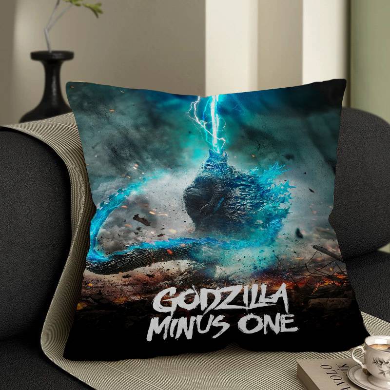 G-Godzillas Anime Pillow Gifts Home Office Furnishings Bedroom Sofa Car Cushion Cover Case 45x45cm