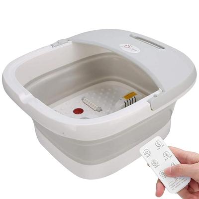 Fuß-Spa-Massagegerät, kabellose Fernbedienung, klappbar, tragbar, Fußbad, elektrische Massage, konstante Temperatur, für Zuhause im Freien