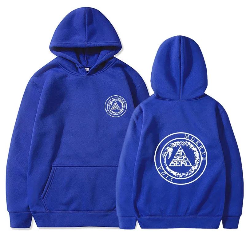 Canserbero Hoodies Women Men Long Sleeve Hooded Sweatshirts Unisex Cool Casual Streetwear Y2K Street Fashion Clothing