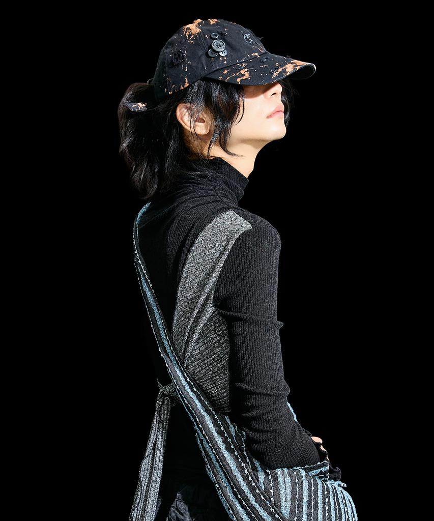 Lekyulli Re -Signature Logo Ball Cap Black