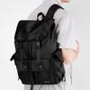 Solid Color Sports Backpack Men's Lightweight Travel Large Capacity Backpack