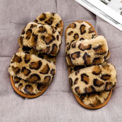 Winter Plus Samt Warme Baumwollpantoffeln für den Heimgebrauch, Lässige und modische Plus Baumwollpantoffeln, Flauschige Hausschuhe, 35-44