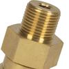 3/8 Brass Connector Brass Connector Brass Coupage Heavy Pressure Coupling