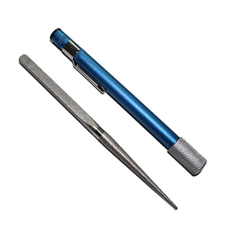 1 pz Affilacoltelli Mini Domestico Conveniente Asta Affilacoltelli Master Cacciatore Affilatura Lama Caccia all'Aperto Affilatura Amo da Pesca