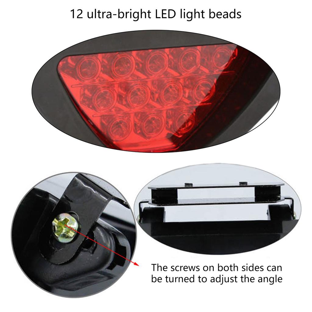 Anti Reflection Sturdy PC Motorcycle Signal Light Warning Flashing Lamp Featuring Long Lasting Use And Easy Installation