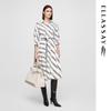 ELLASSAY 2025 Early Spring Cotton Blend Urban Chic Midi Dress