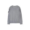 STONE ISLAND Sweatshirt Kids Solid Color Crew Neck Pullover Casual Long Sleeve Kids Tops Gray 781660240-V0M64