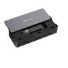 Verbatim 32174 CDS-15SSD USB-C Pro Docking Station 15 Ports, 256GB SSD, Grey/Black