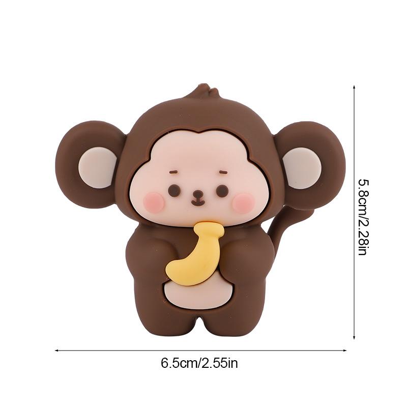 Jungle Zvíře Narozeninový Dort Topper Lesní Zvířata Lev Žirafa Děti Divoký Narozeninová Oslava Dort Dekorace Potřeby Baby Shower