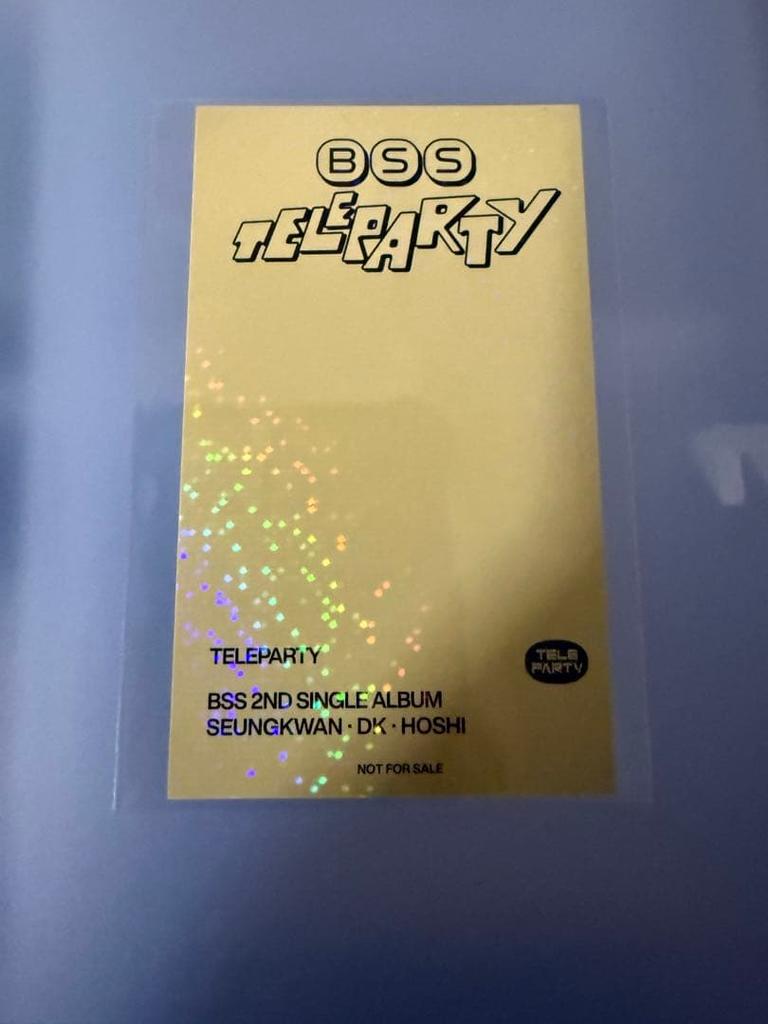 [USED] SEVENTEEN BSS TEREPARTY TSUTAYA Lucky Drop Star