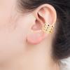 Fashion 13 Styles Copper Zircon Clip On Wrap Earring Tragus Body Jewelry Ear Cuff Clip Nose Ring Fake Piercing Snug Earrings