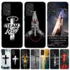 God Jesus Pray Cross Case Phone Cover for Samsung Galaxy A17 A16 A15 A14 A13 A56 A55 A54 A53 A36 A35 A34 A33 A26 A25 A24 A23 A05