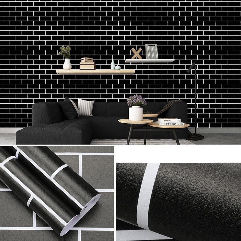 40cm Width Marble Self Adhesive Wallpaper Vinyl Wall Stickers Waterproof Contact Paper For Kitchen Decorative Film Home Decor