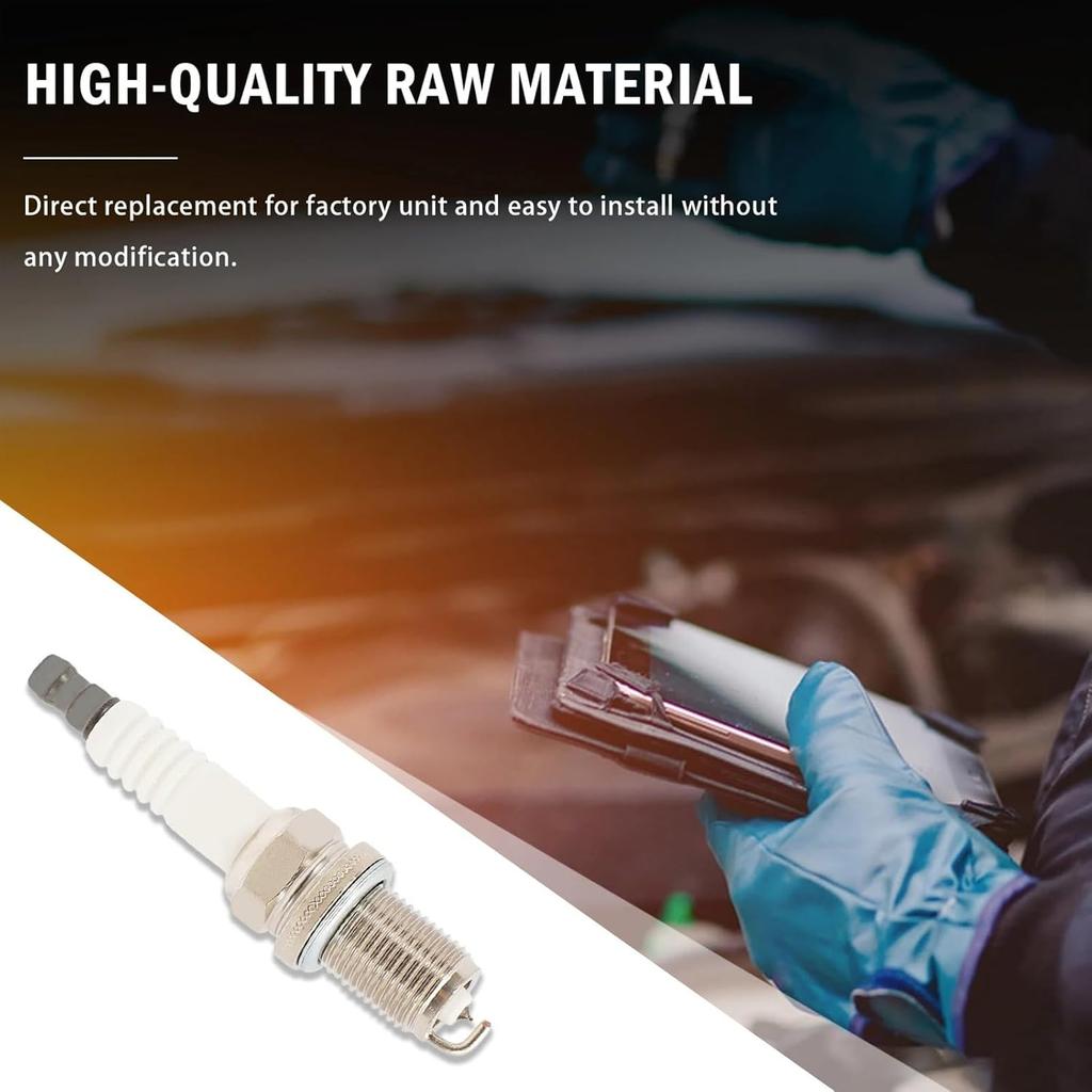 Pack Of 6 Iridium Platinum Spark Plugs,Compatible With Dodge Grand Caravan Charger Journey Challenger Avenger Nitro & Chrysler Town