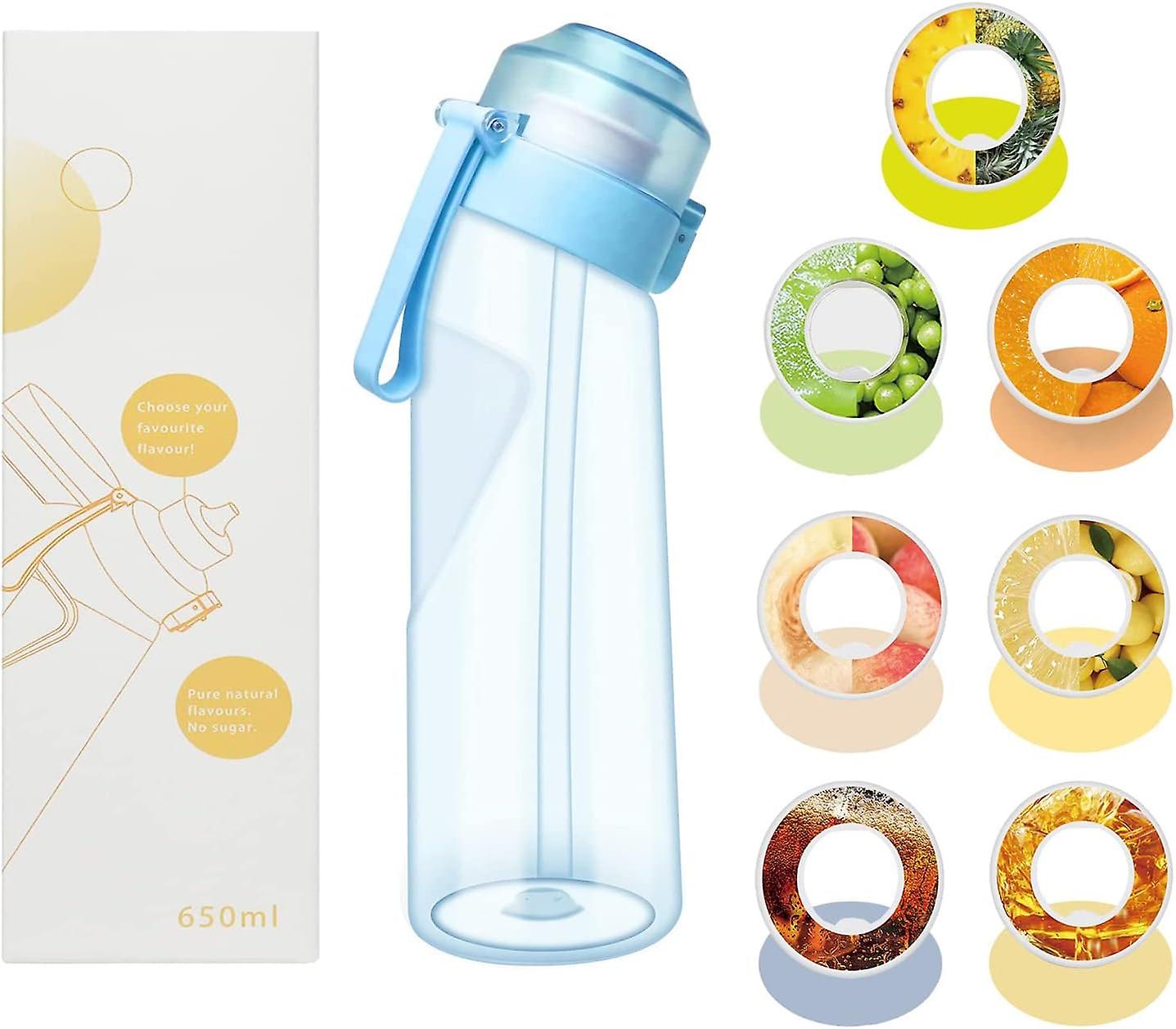 

650ml fruit scented water bottle, scented water cup, seasoning pack water bottle, sports water cup, suitable for outdoor sports