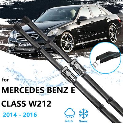 2x Voor Mercedes Benz E Klasse W212 2014 2015 2016 Auto Voorruit Ruitenwisserbladen Accessoires Rubber Voorruit 24"