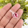 Pink Tourmaline Gemstone 925 Sterling Silver Jewelry Zircon Pendant For Gift CZP-7-13