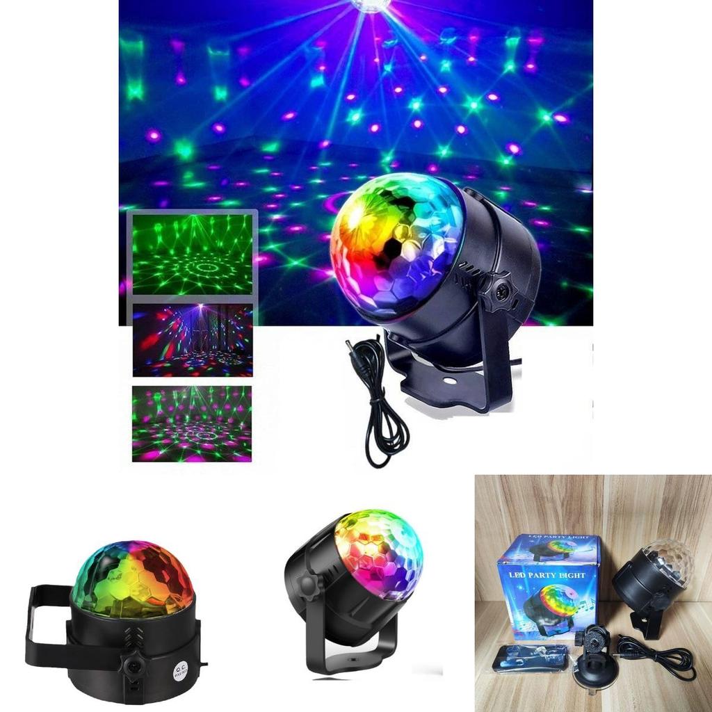 Crystal Remote Control Magic Ball Stage Light For Karaoke Bar And Home Party Decor