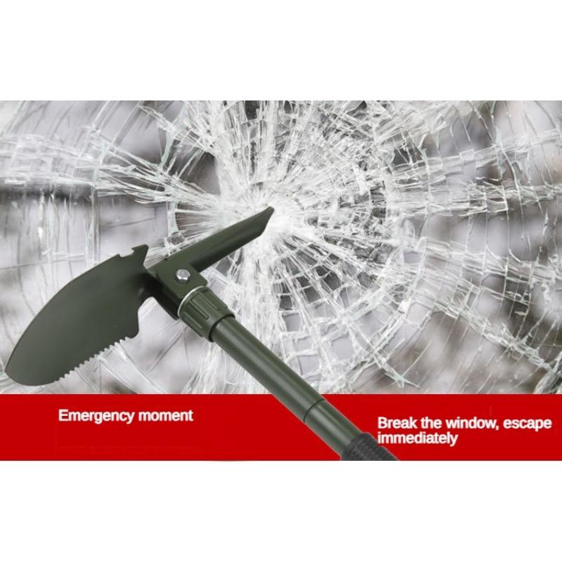 Venkovní ženijní lopata Multifunkční vozidlo vojenská lopata, lopata Přenosná skládací rybářská malá lopata Ordinační lopata