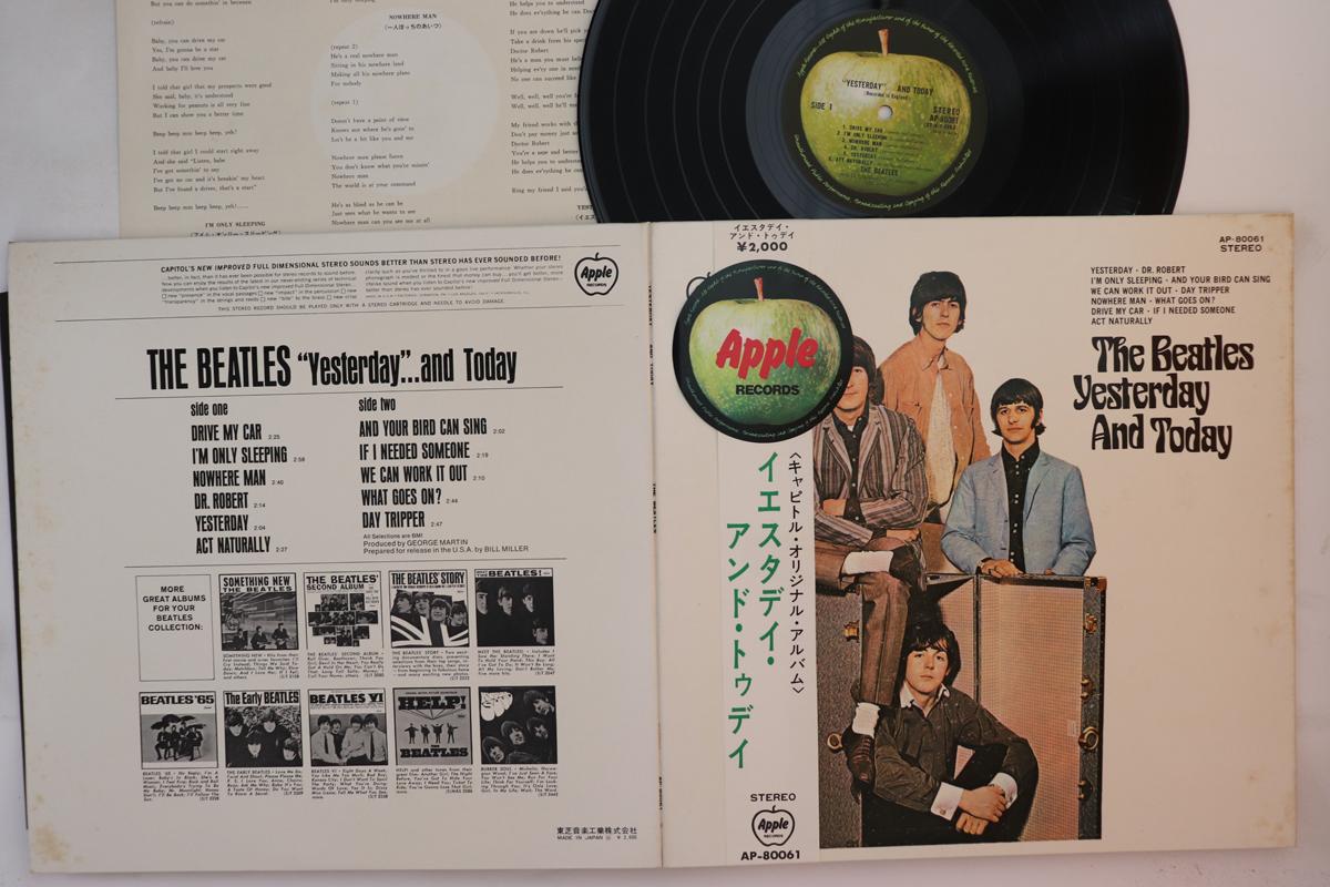 

LP Record - Yesterday & Today AP80061 APPLE 1970 Japan Obi Rock