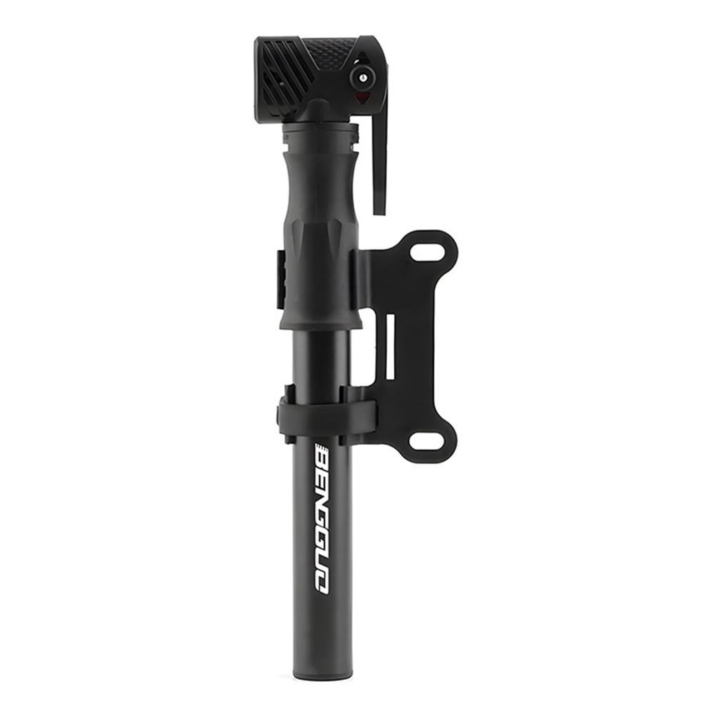 BENGGUO BG-1630 Aluminum Alloy Bike Pump Portable Multi-Function Dual Head Inflator for Presta/Schrader Valves Cycling Accessory