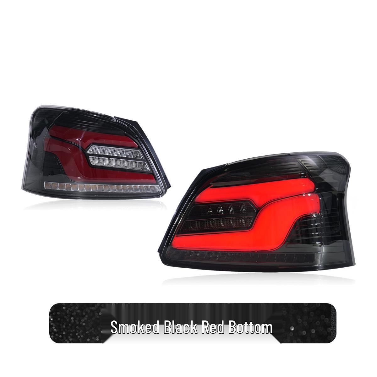 08-13 Toyota Vios LED Tail Light Assembly with DRLs & Sequential Turn Signals