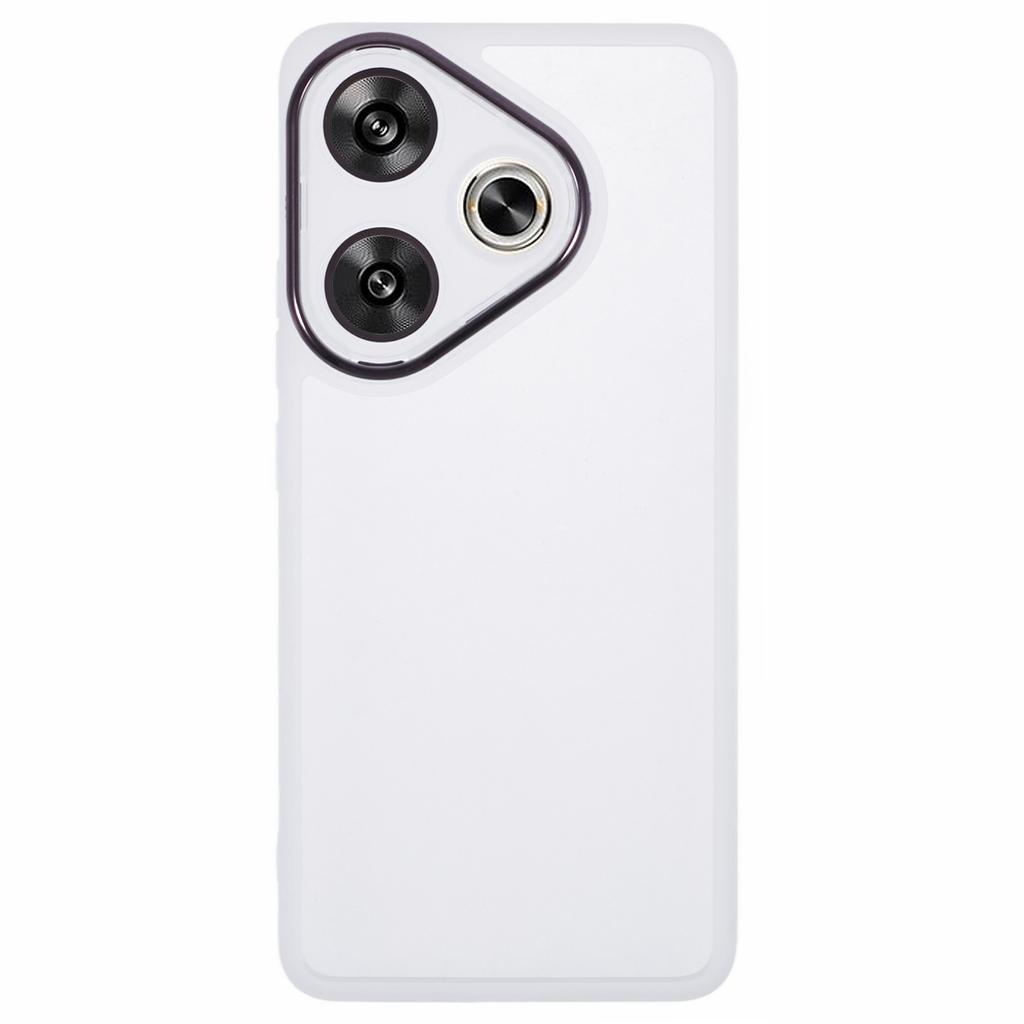 DKSM Series For Xiaomi Poco F6 5G/Redmi Turbo 3 5G Case Electroplated Camera Frame TPU Phone Cover