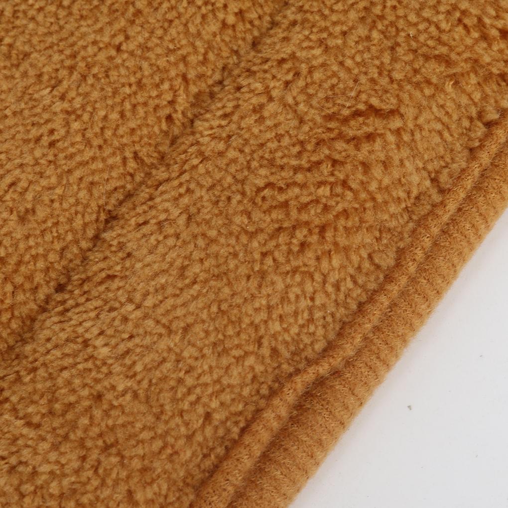 U-förmige Toilettenmatte Wasserabsorbierend Rutschfest Elastisch Hautfreundlich Badezimmerteppich Pad Badeteppich Duschschutz Haushalt Zuhause