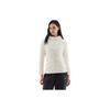 Anta Slim Fit Comfortable Sports Casual Down Jacket Women Outerwear Vanilla Cream 962447901-2